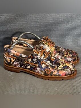 FARM Rio Women's Printed Boat Shoes Size 8 US 39 EU